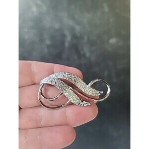 Van Dell 925 Sterling Silver Brooch Vintage